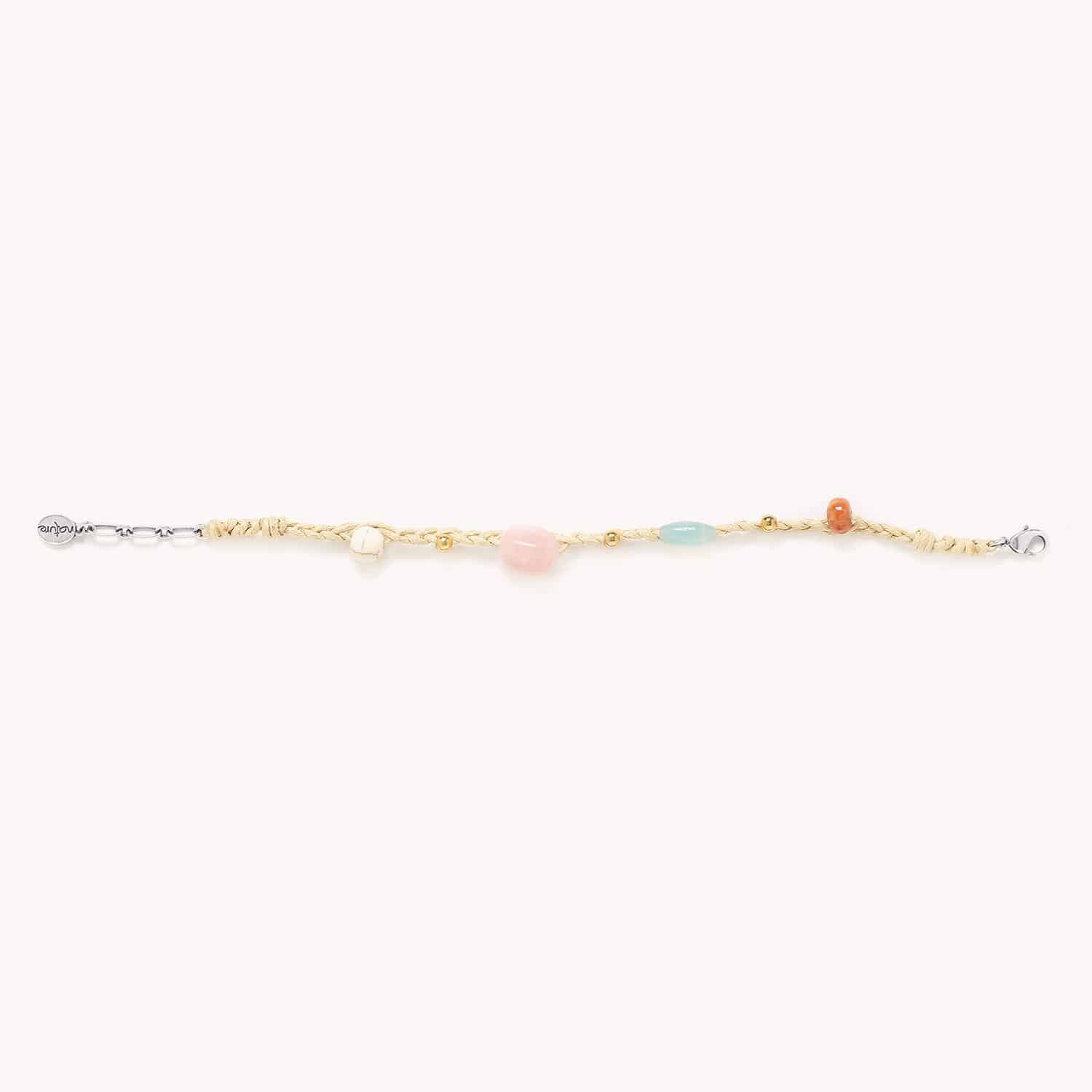 Bracelet Nature Bijoux Petit Poucet porté détail tressé 13--43211