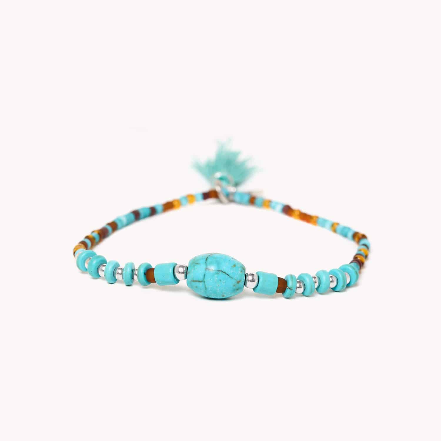 Bracelet Colorama extensible Tenerife 5 Nature Bijoux sku 13--43304