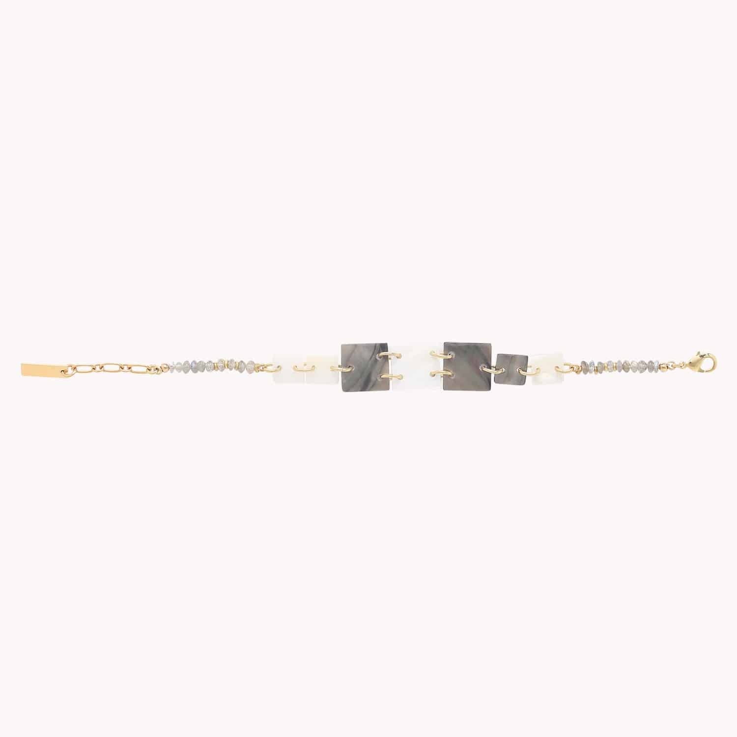Détail nacre bracelet Capablanca 13--44010 Nature Bijoux