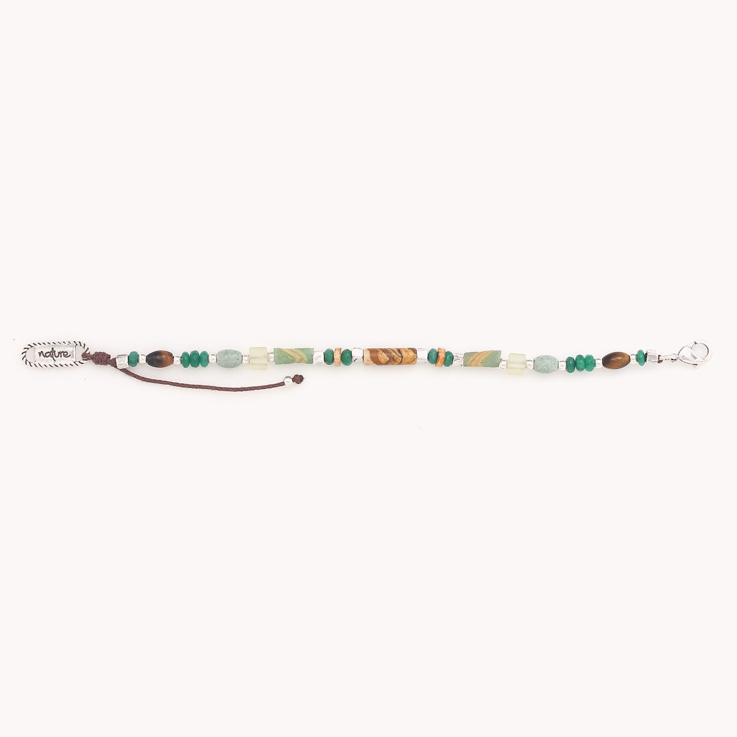 Bracelet détail pierres naturelles 13--43932 Nature Bijoux