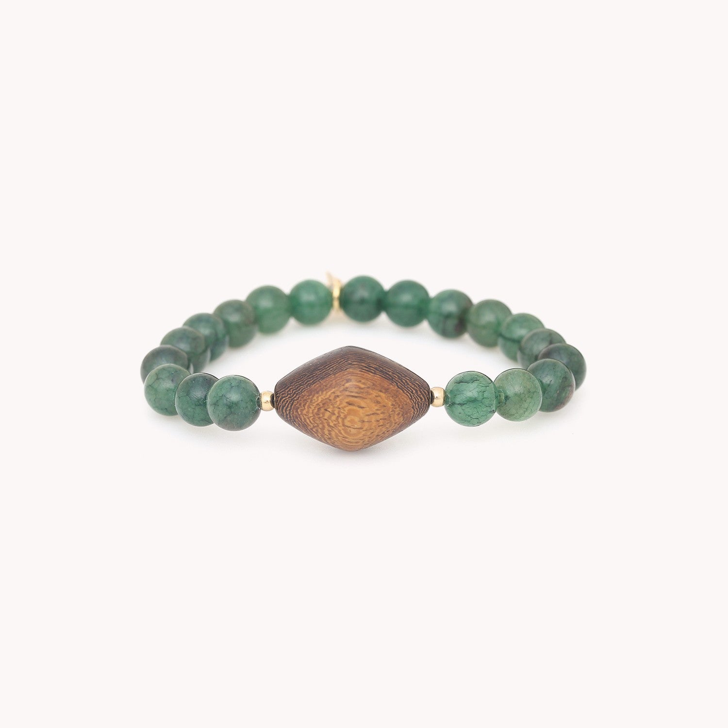 Bracelet Aventurine 1 Perle Bois de Roblès Nature Bijoux 13--44131