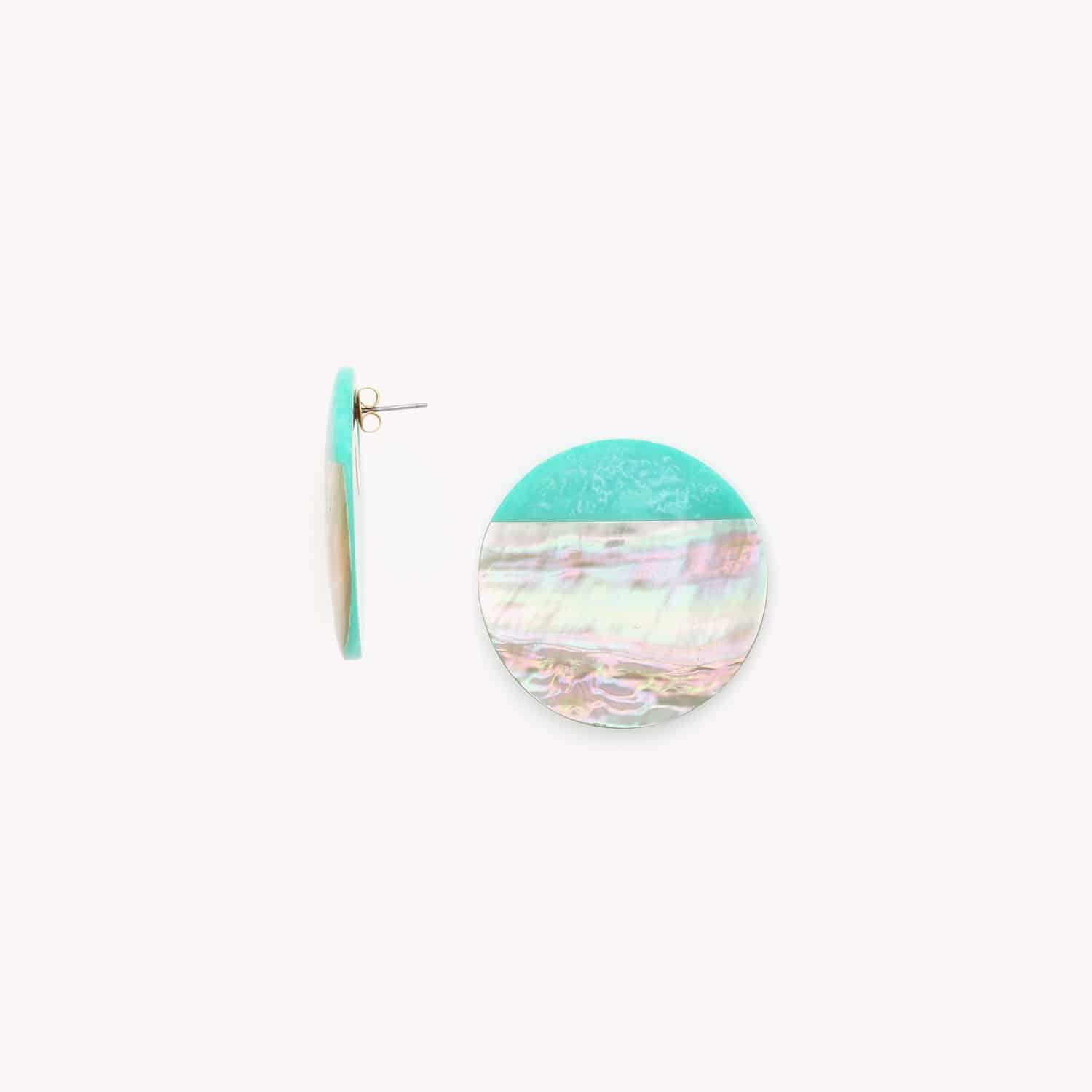 Détail nacre Abalone Rose 12--79976 Nature Bijoux