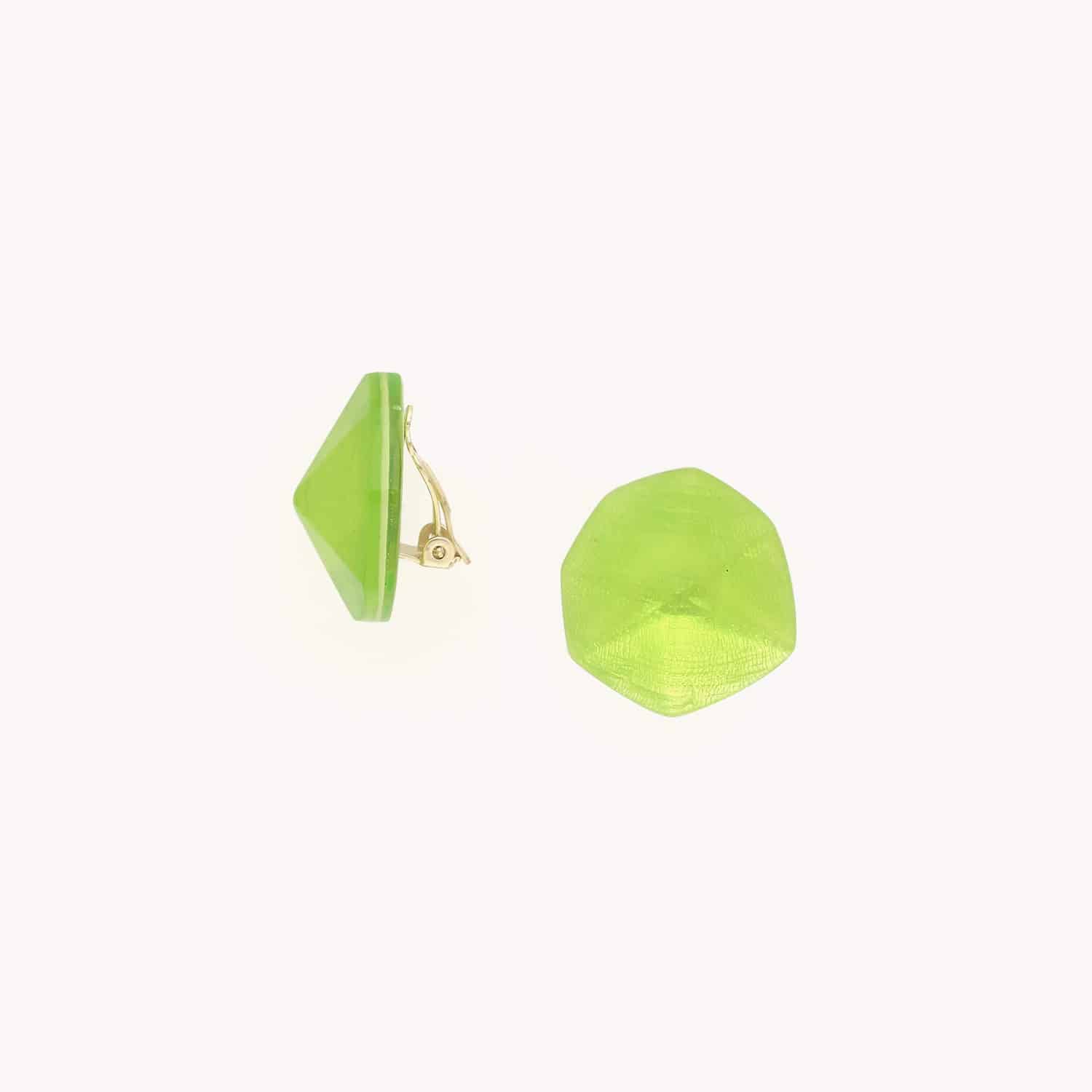Boucles d'oreilles Combava coquillage Capiz laiton 11--90401 Nature Bijoux