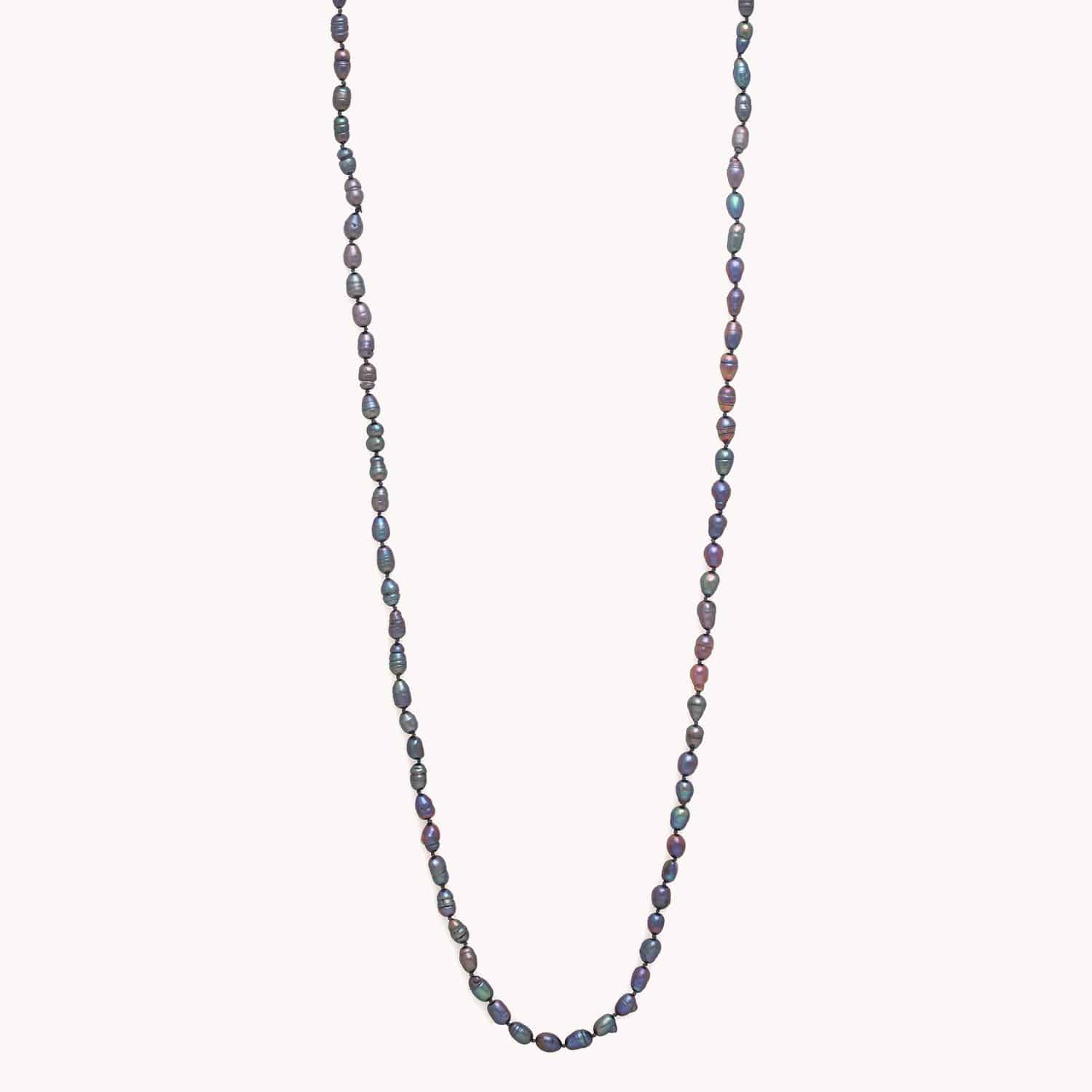 Collier Pebble Beach perles de culture laiton 15--43613 Nature Bijoux