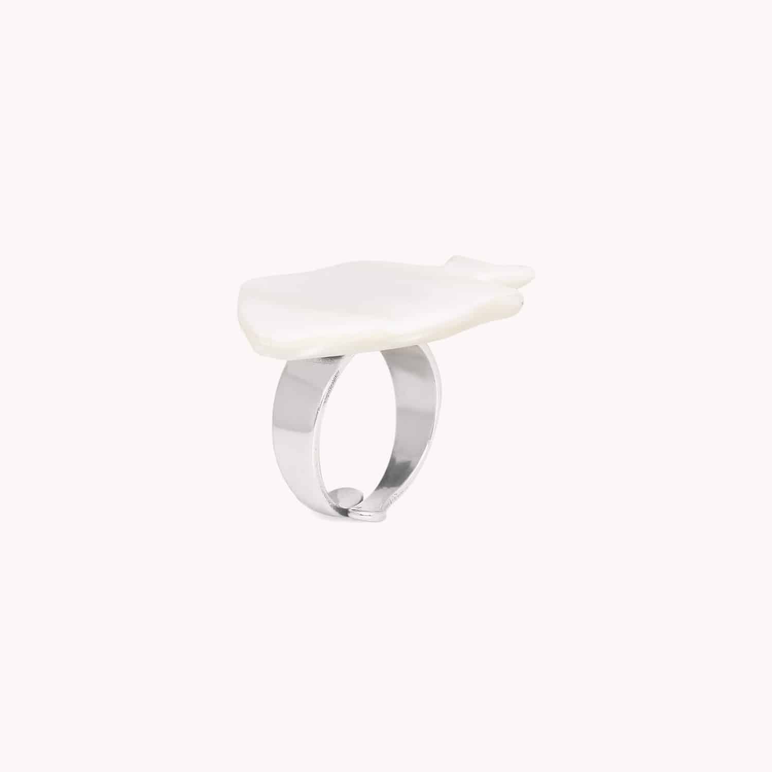 Détail nacre poisson bague 19--25842 Nature Bijoux