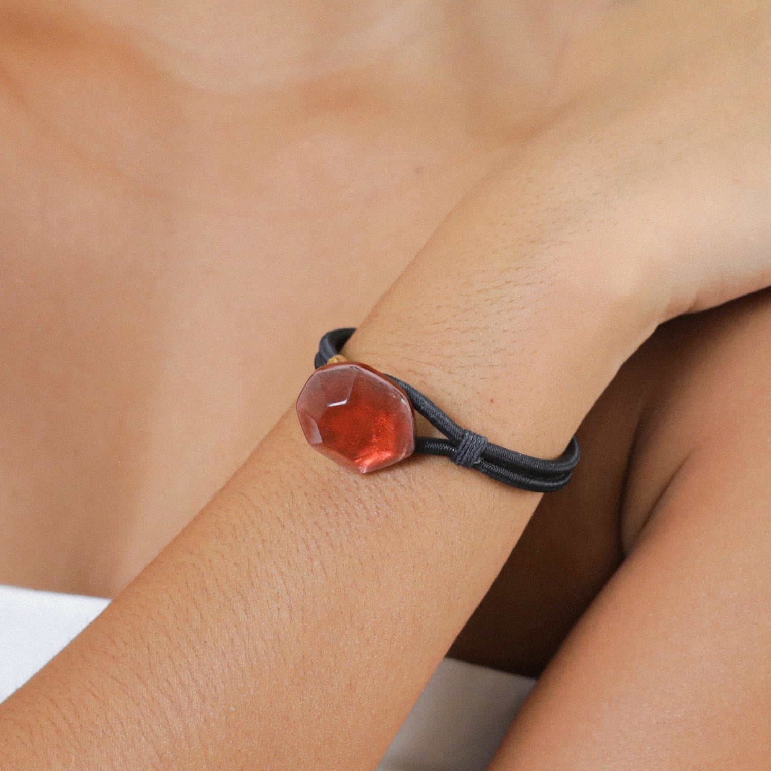 Détail pierre cornaline bracelet 13--44404 Nature Bijoux