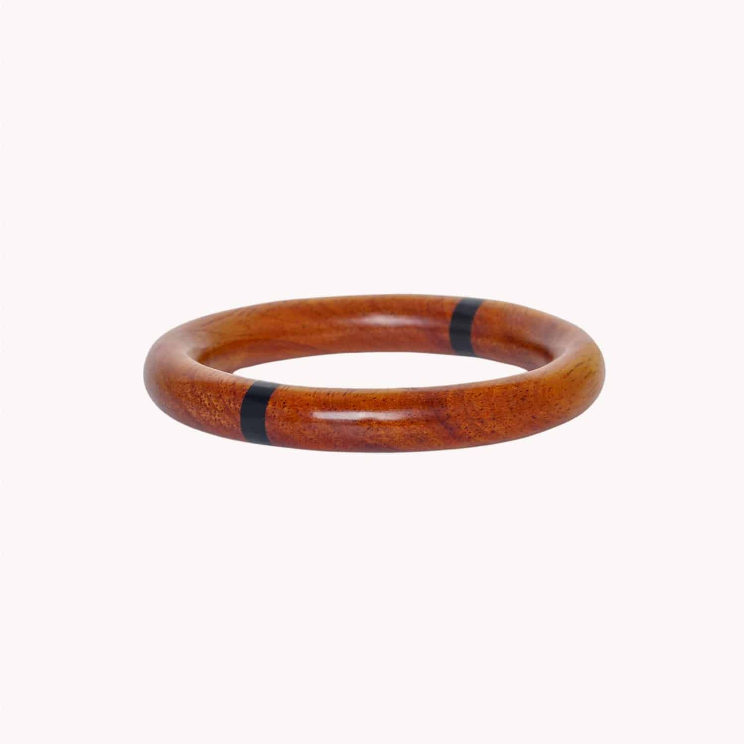 Bracelet Cannelle en Bois Bayong 13--44486 Nature Bijoux