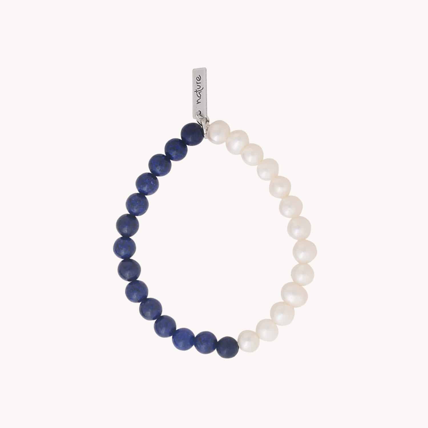 Bracelet extensible Pacifique détail perles 13--44542 Nature Bijoux