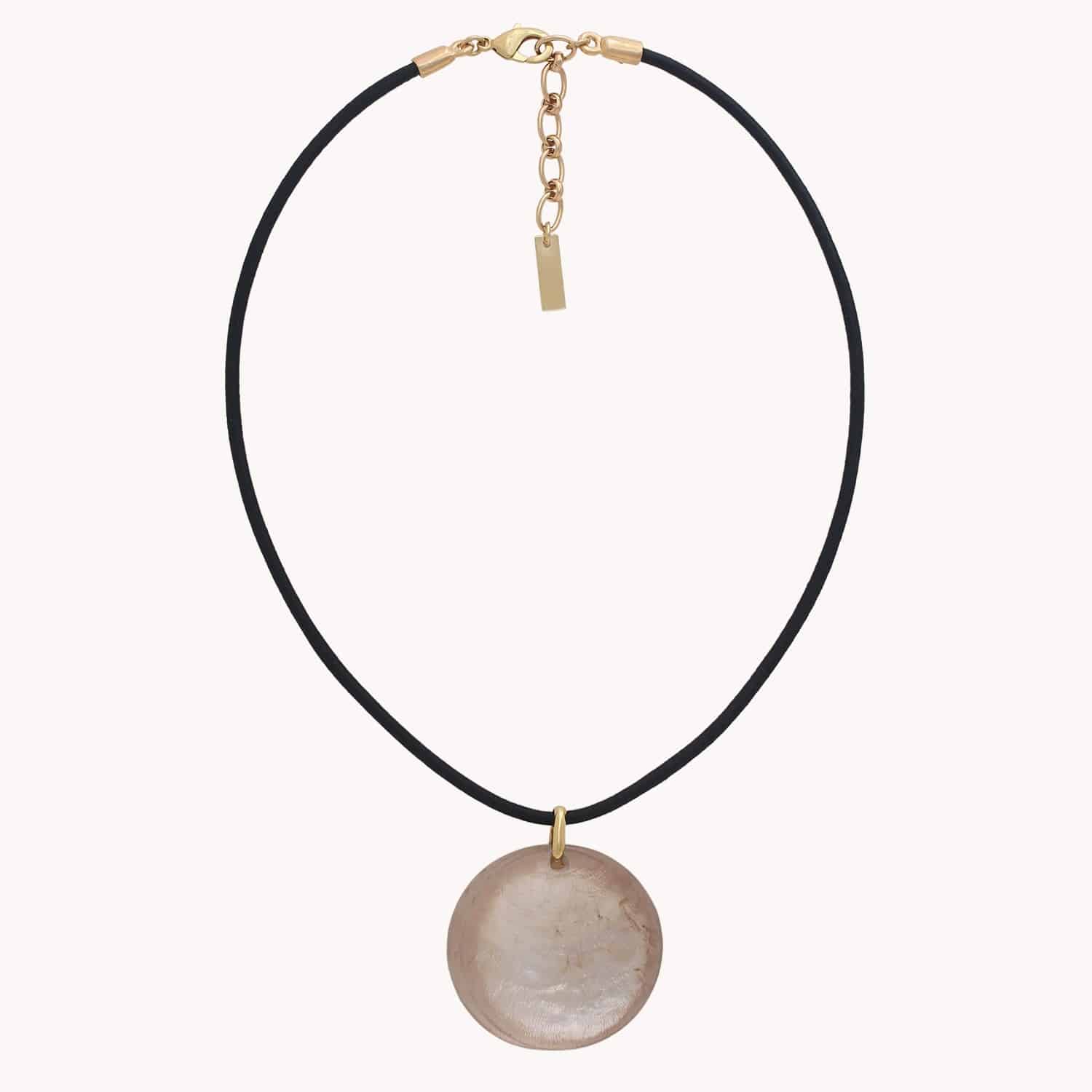 Collier Saint Honore coquillage Capiz 15--43712 Nature Bijoux
