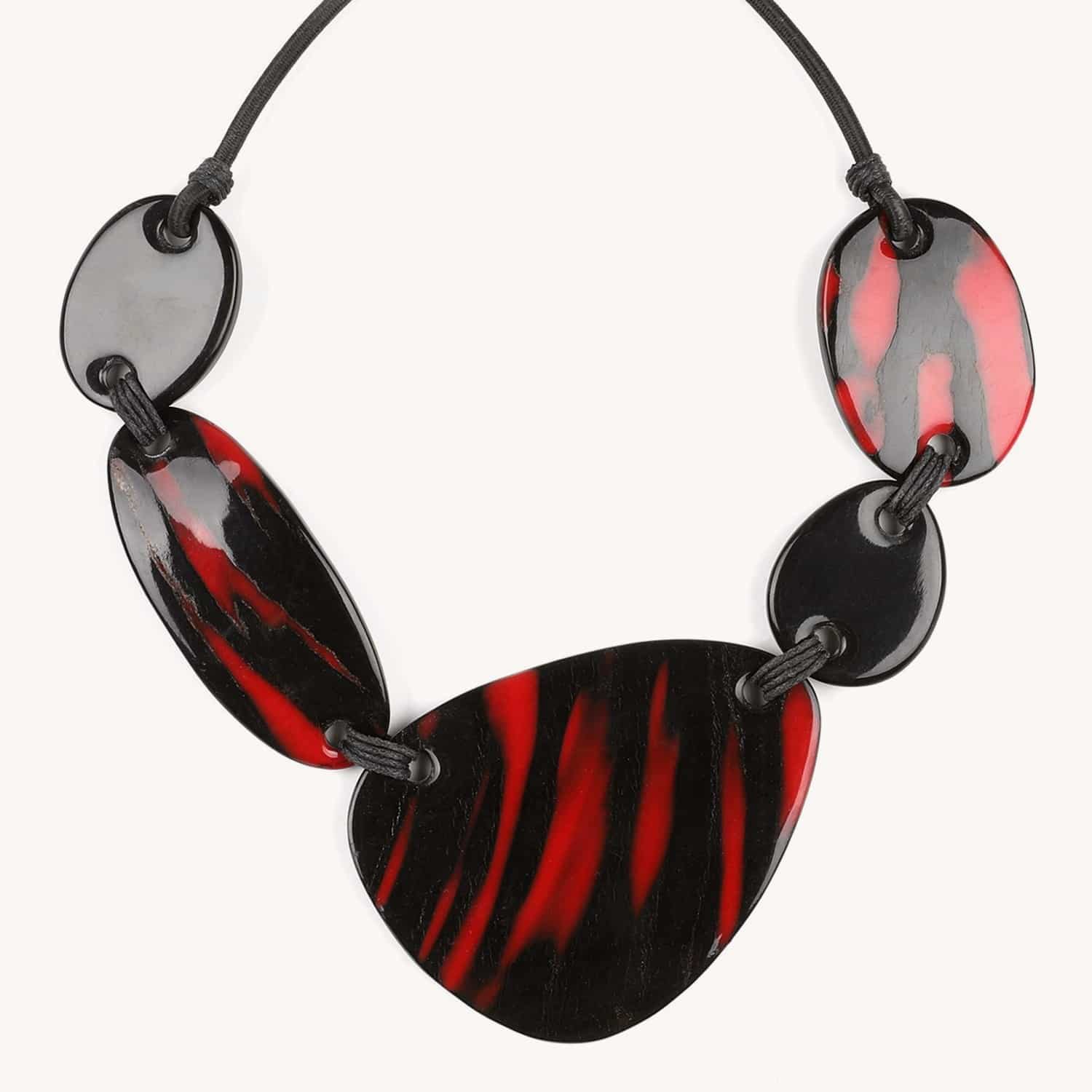 Collier Nature Bijoux Magma 5 pièces corne 15--41186