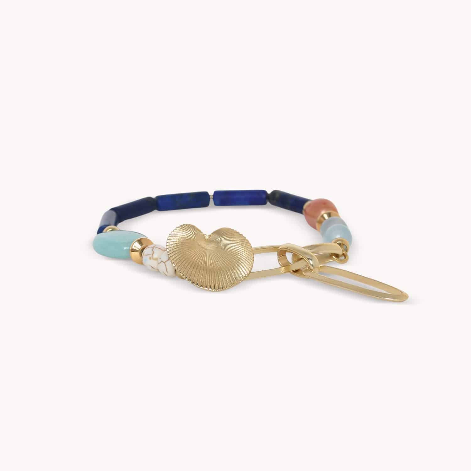 Bracelet Jungle lapis-lazuli amazonite 13--44610 Nature Bijoux
