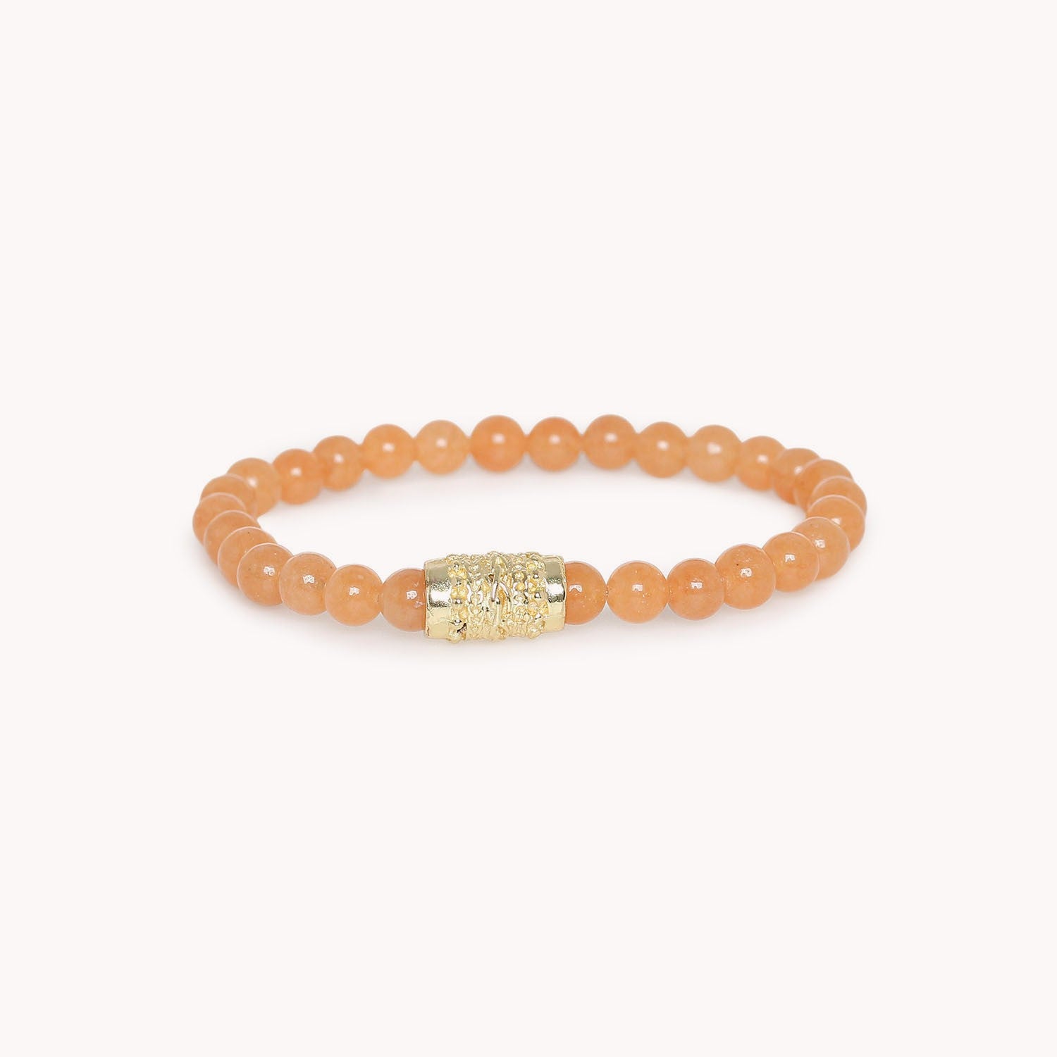 Bracelet Nature Bijoux Socotra Homme Aventurine Orange 13--44765