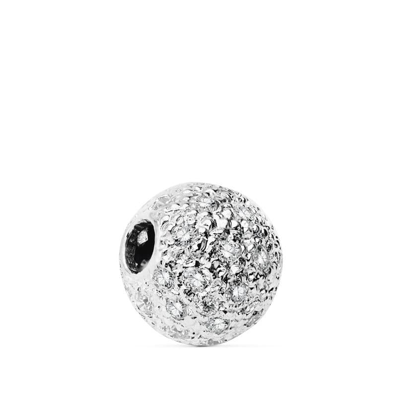 18K Witgouden Balhanger 11 mm