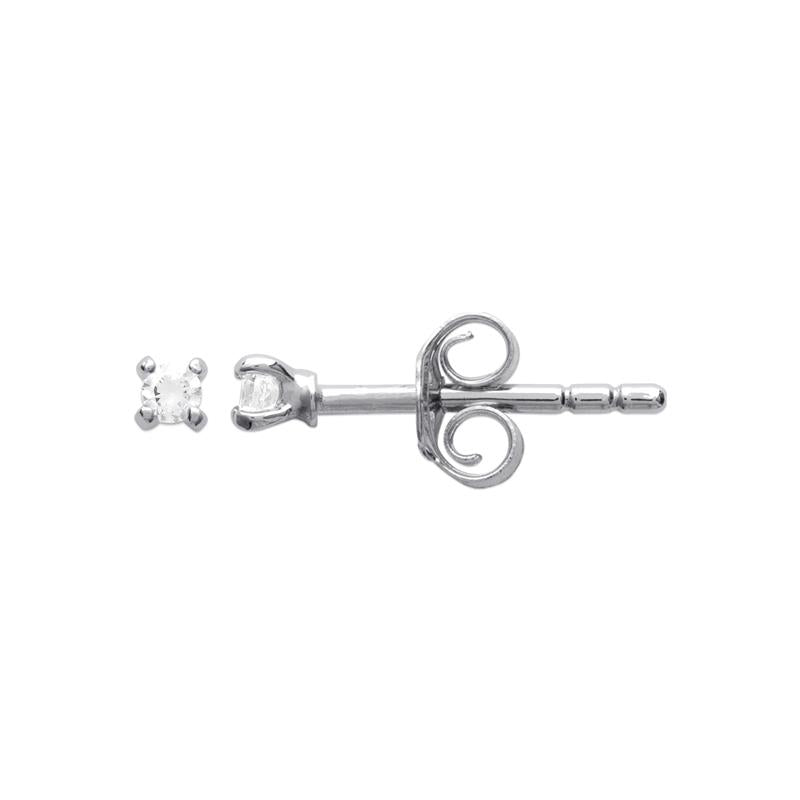 Serti - Stud earrings - Silver