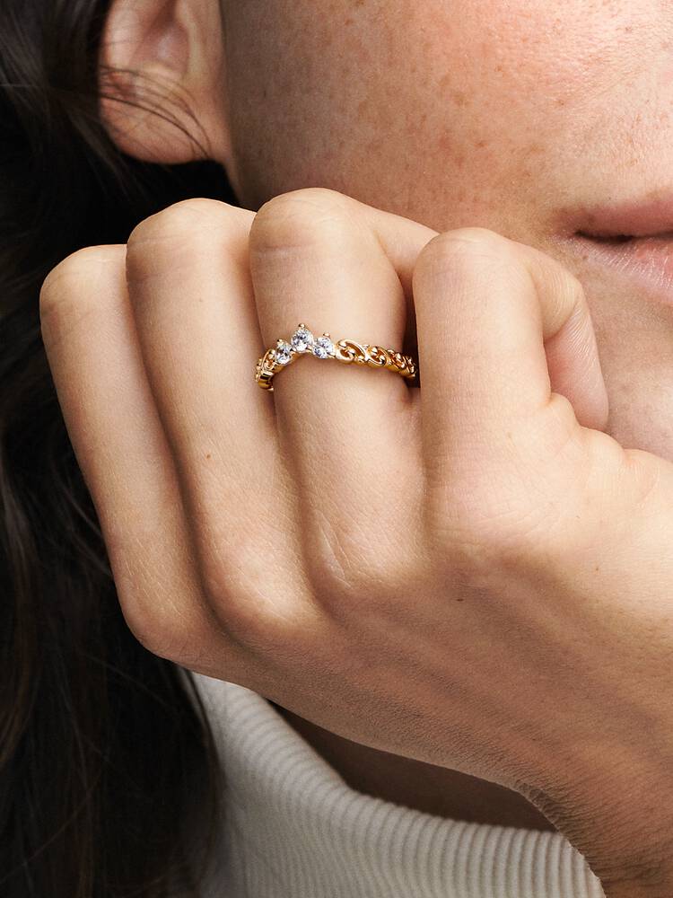 Prsten Pandora - Royal Volute Tiara | 162232C01