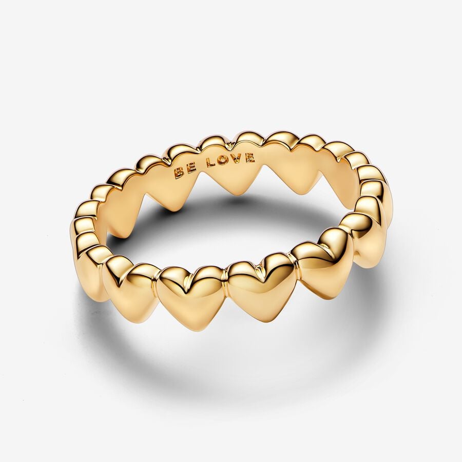 Farandole der Herzen – Gold – Pandora-Ring