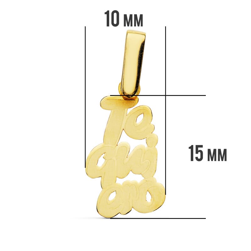 18K guldhänge