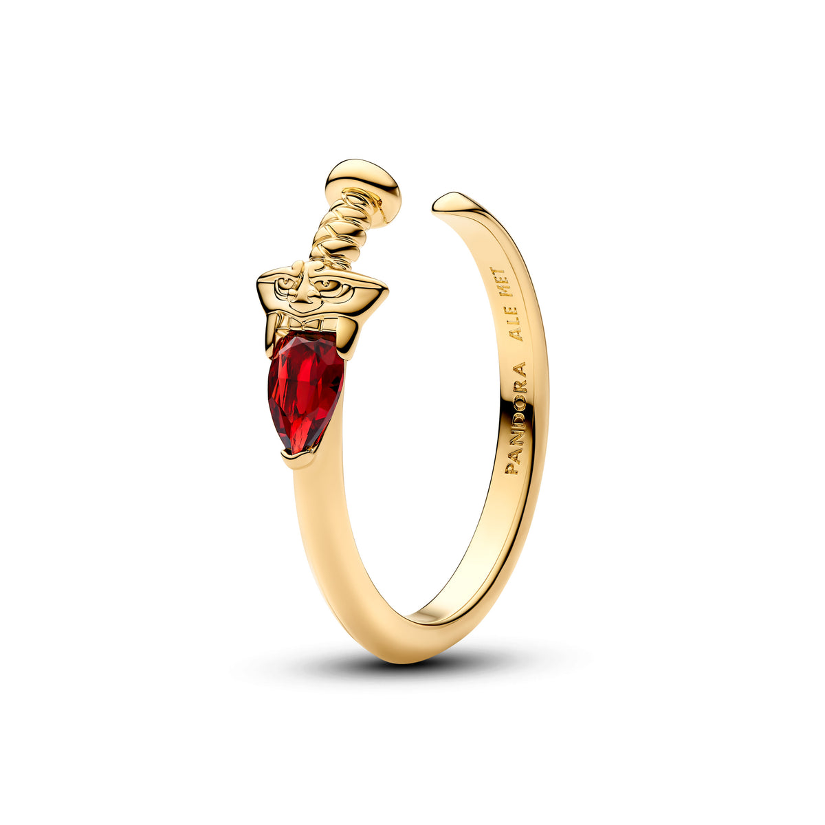 Bague Ouverte Disney Sabre de Mulan Doré