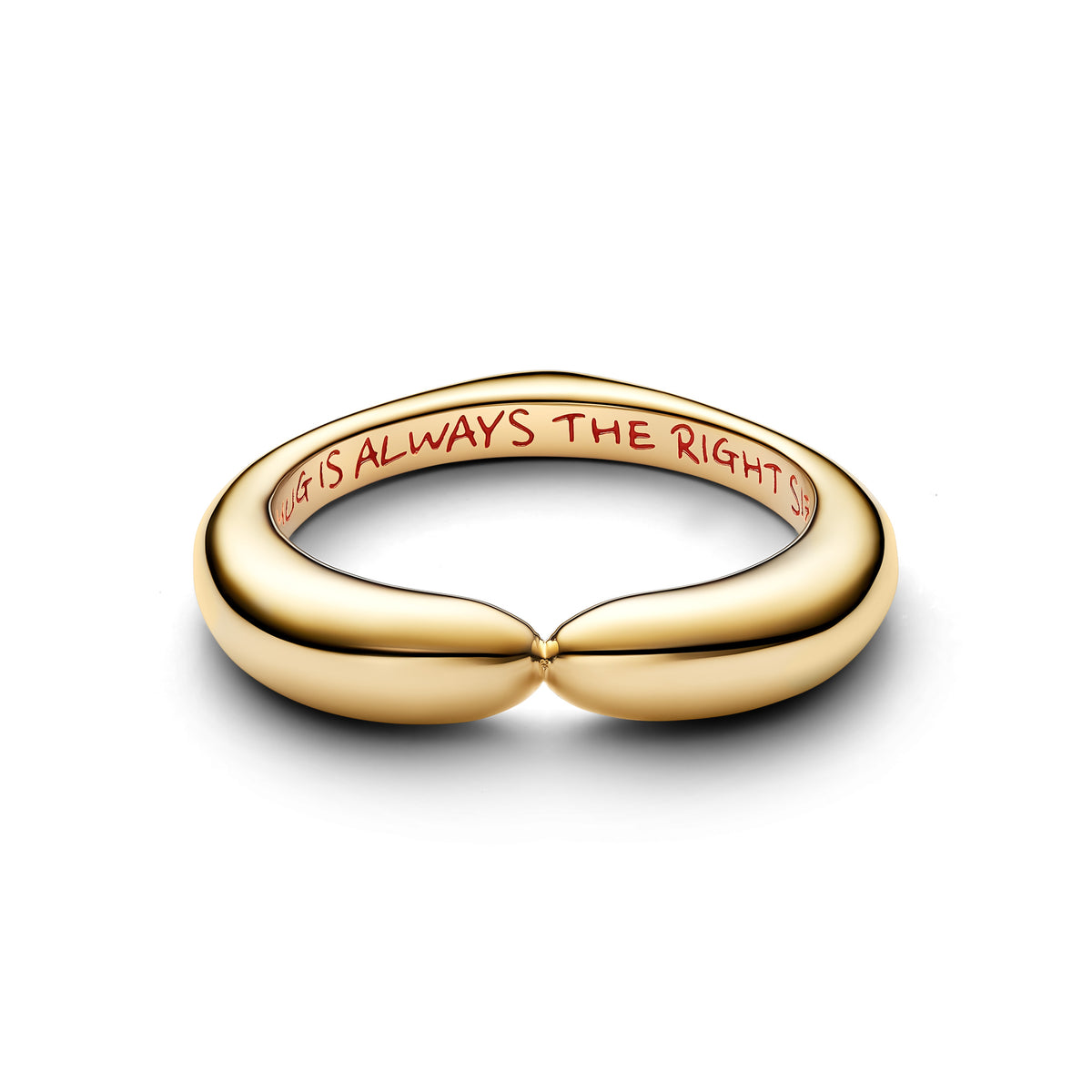Bague Disney Étreinte de Winnie l’Ourson Doré – vue 2