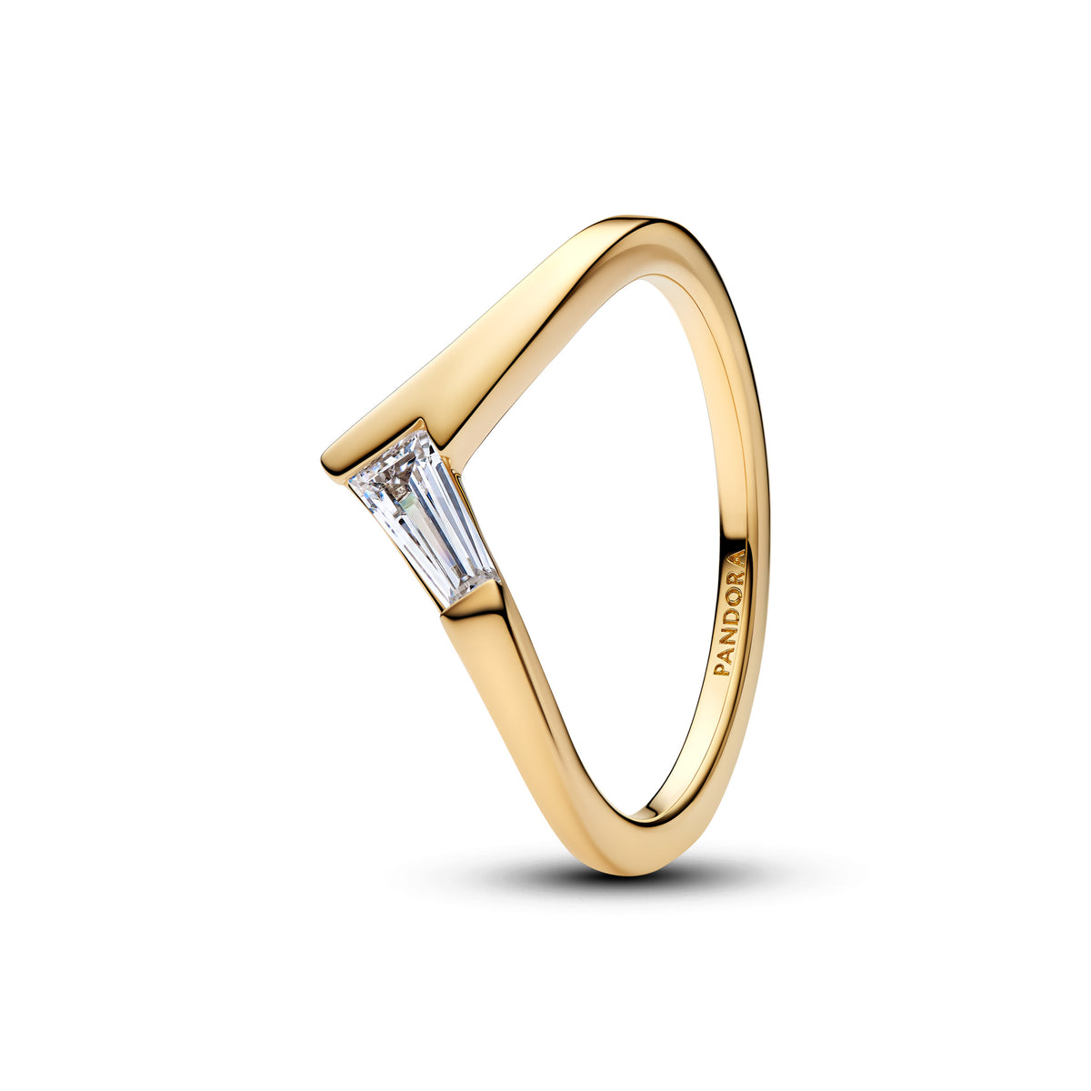 Bague Diadème et Baguette Doré