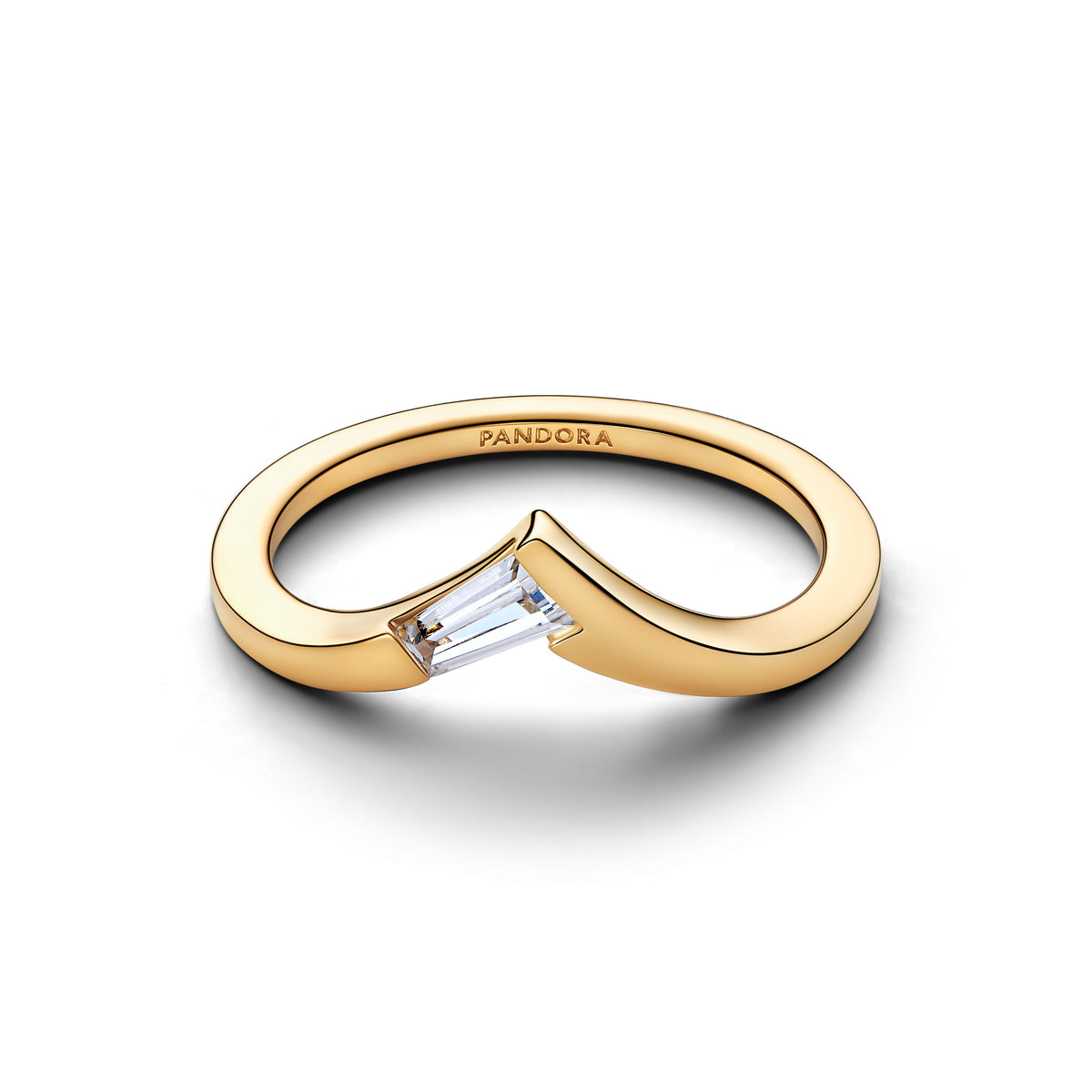 Bague Diadème et Baguette Doré – vue 2