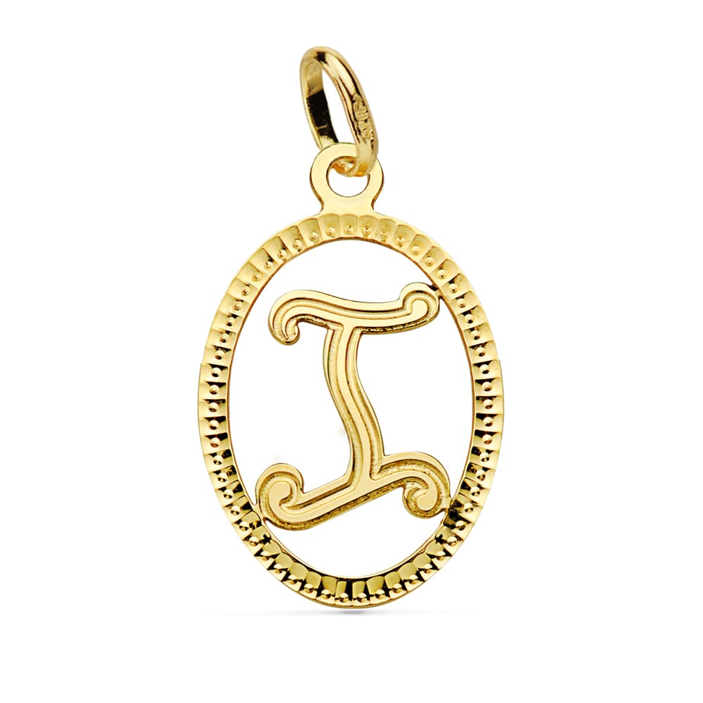 Initial Pendel 18K Initial I 21X14 mm