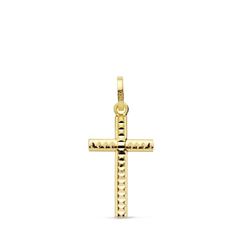 18K Yönlü Çapraz 18,5 X 9,5 mm