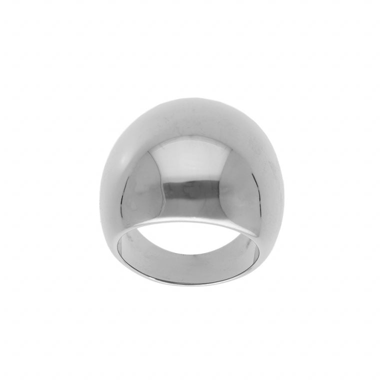 Grote gladde ronde stalen ring