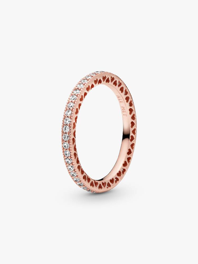 Funkelnder Herzring | Pandora