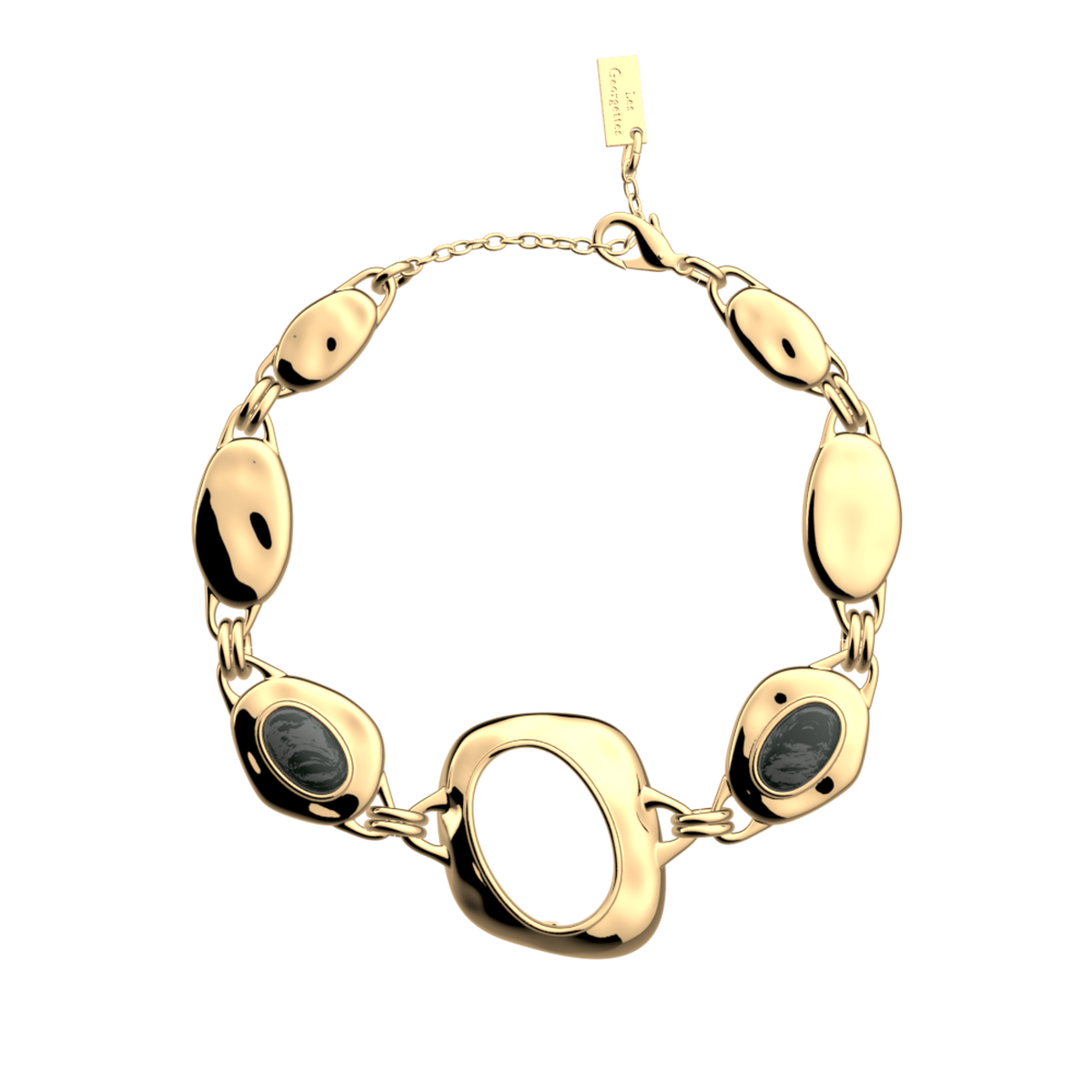 Bracelet chaîne Miranda doré – Les Georgettes