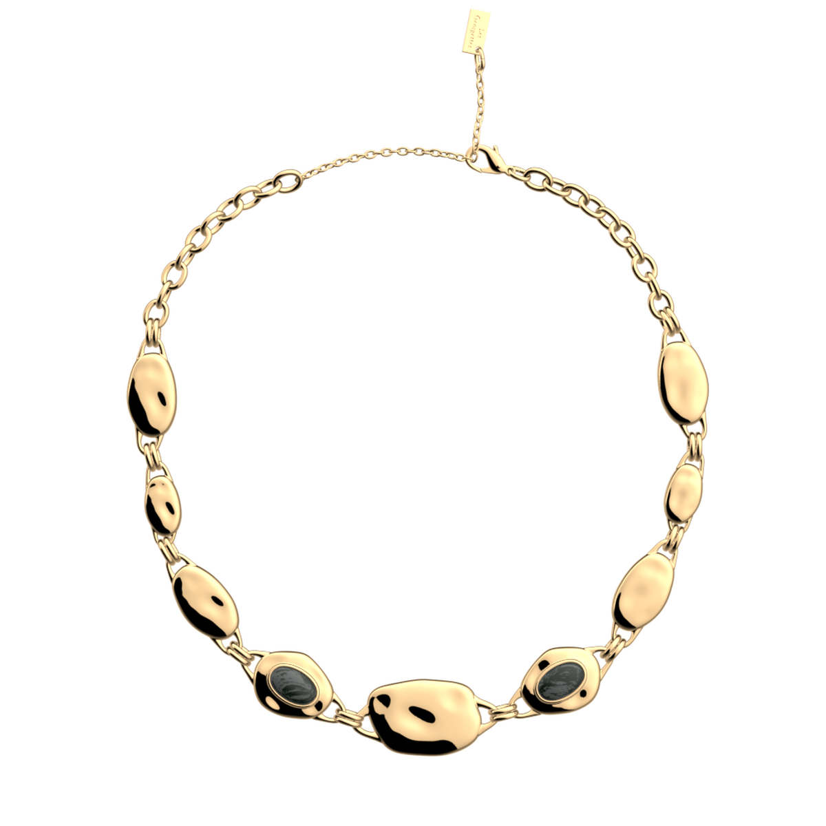 Collier court Miranda doré – Les Georgettes