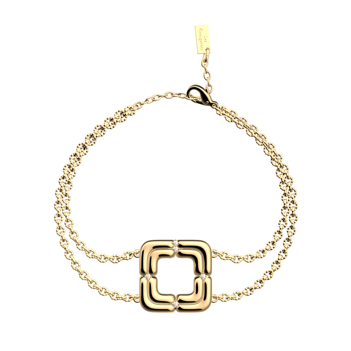 Bracelet chaîne Allure doré – Les Georgettes
