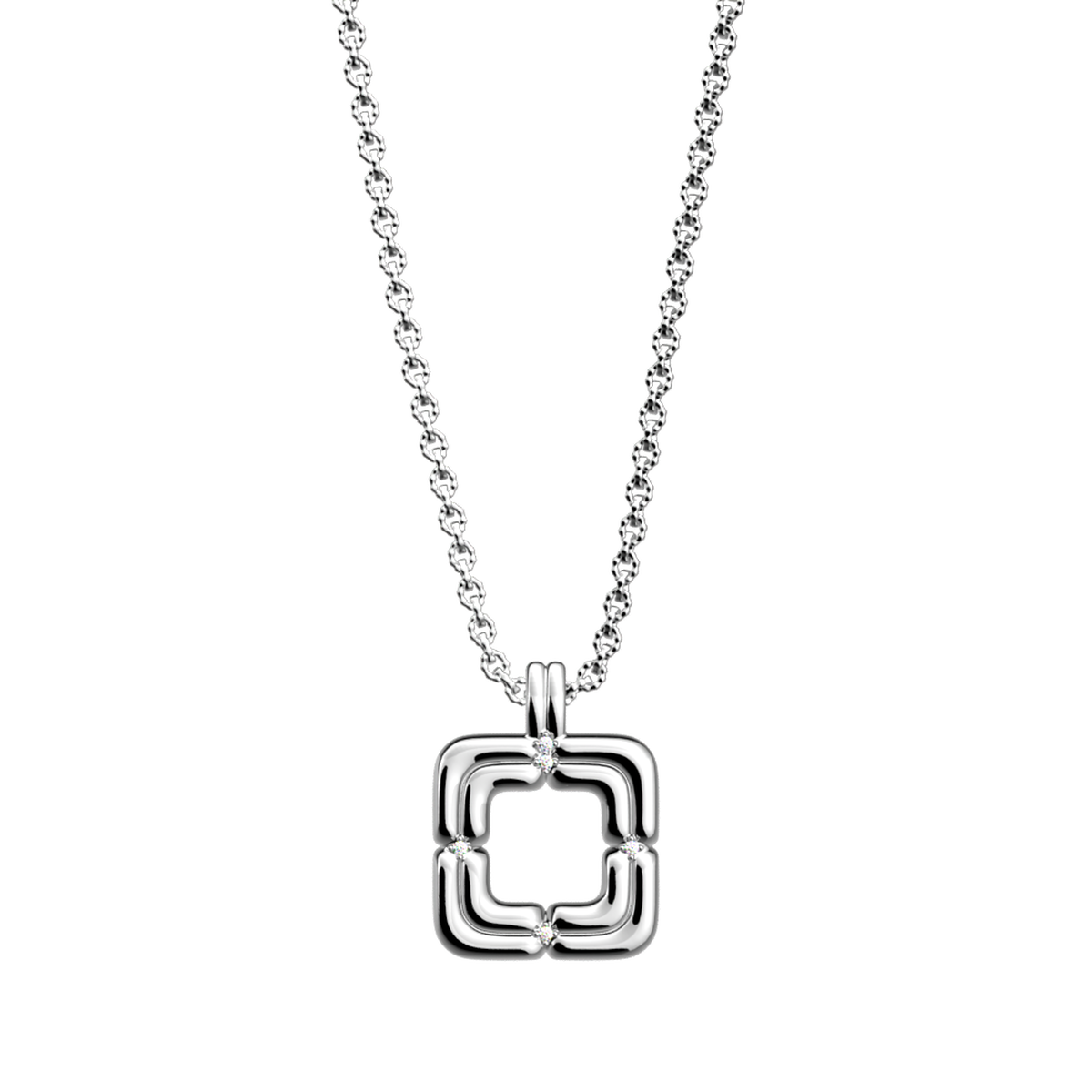 Collier Allure argenté – Les Georgettes