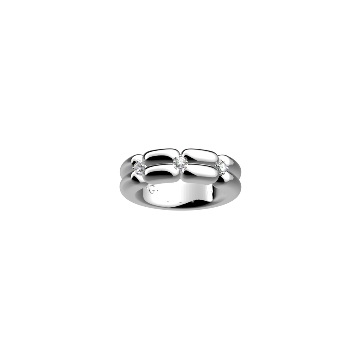 Bague Allure argentée – Les Georgettes