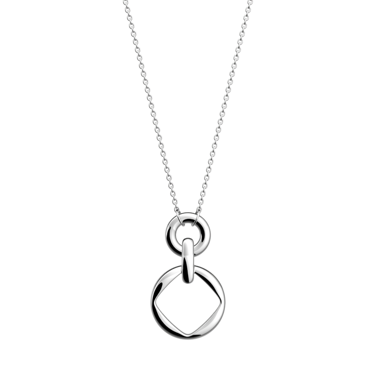 Collier Runway argenté – Les Georgettes
