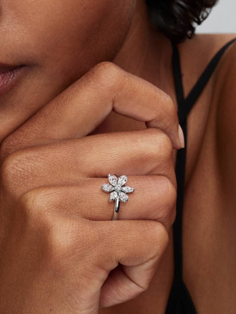 Pandora Ring - Sprankelende Herbariumbloemcocktail | 193000C02