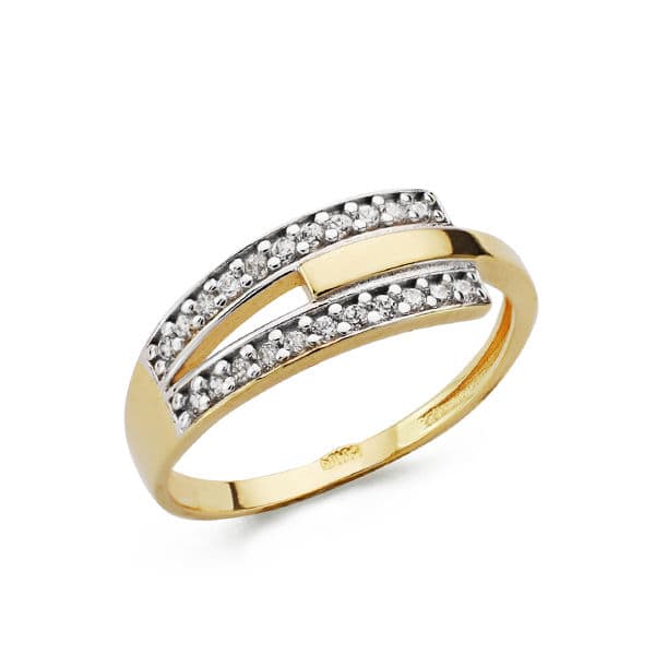 18K Yellow Gold Ring