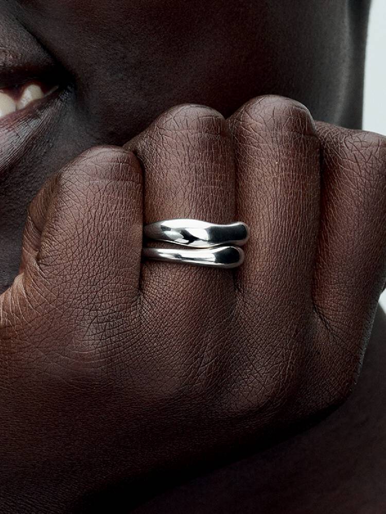 Ring Pandora - Organically Shaped Stackable Rings | 193264C00