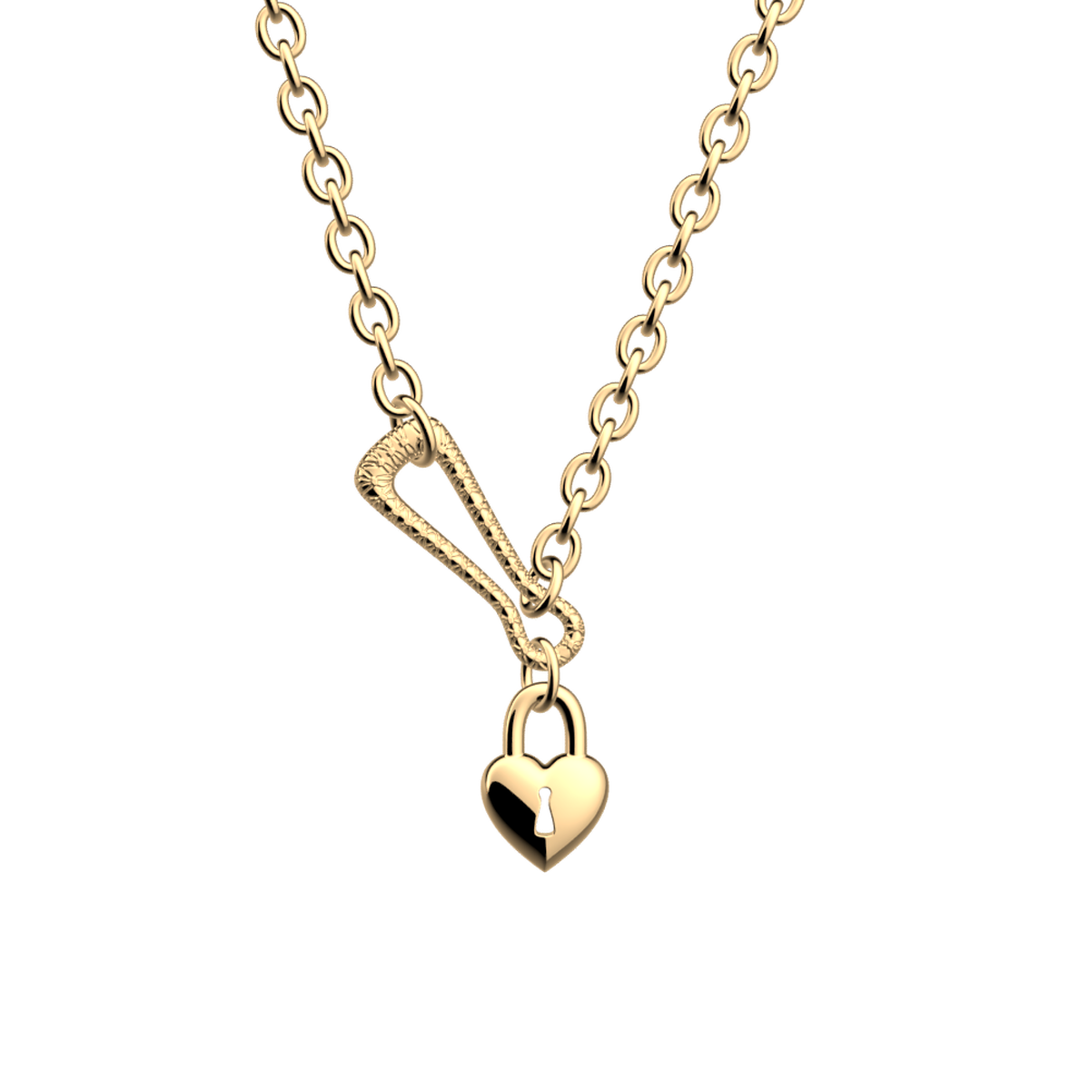 Collier Afterwork doré – Les Georgettes – vue 2