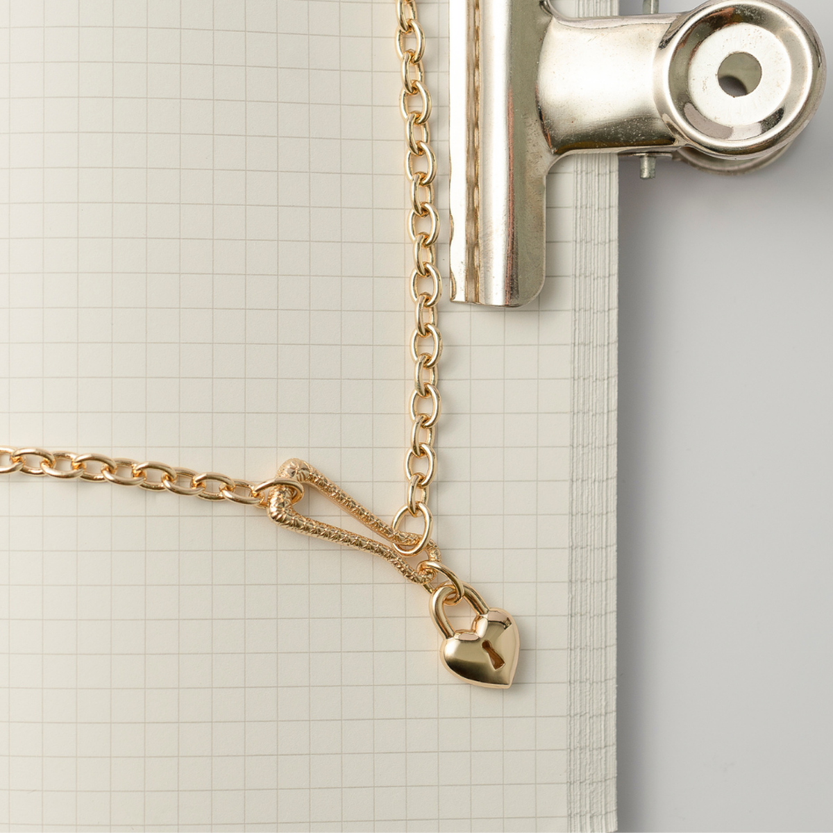 Collier Afterwork doré – Les Georgettes