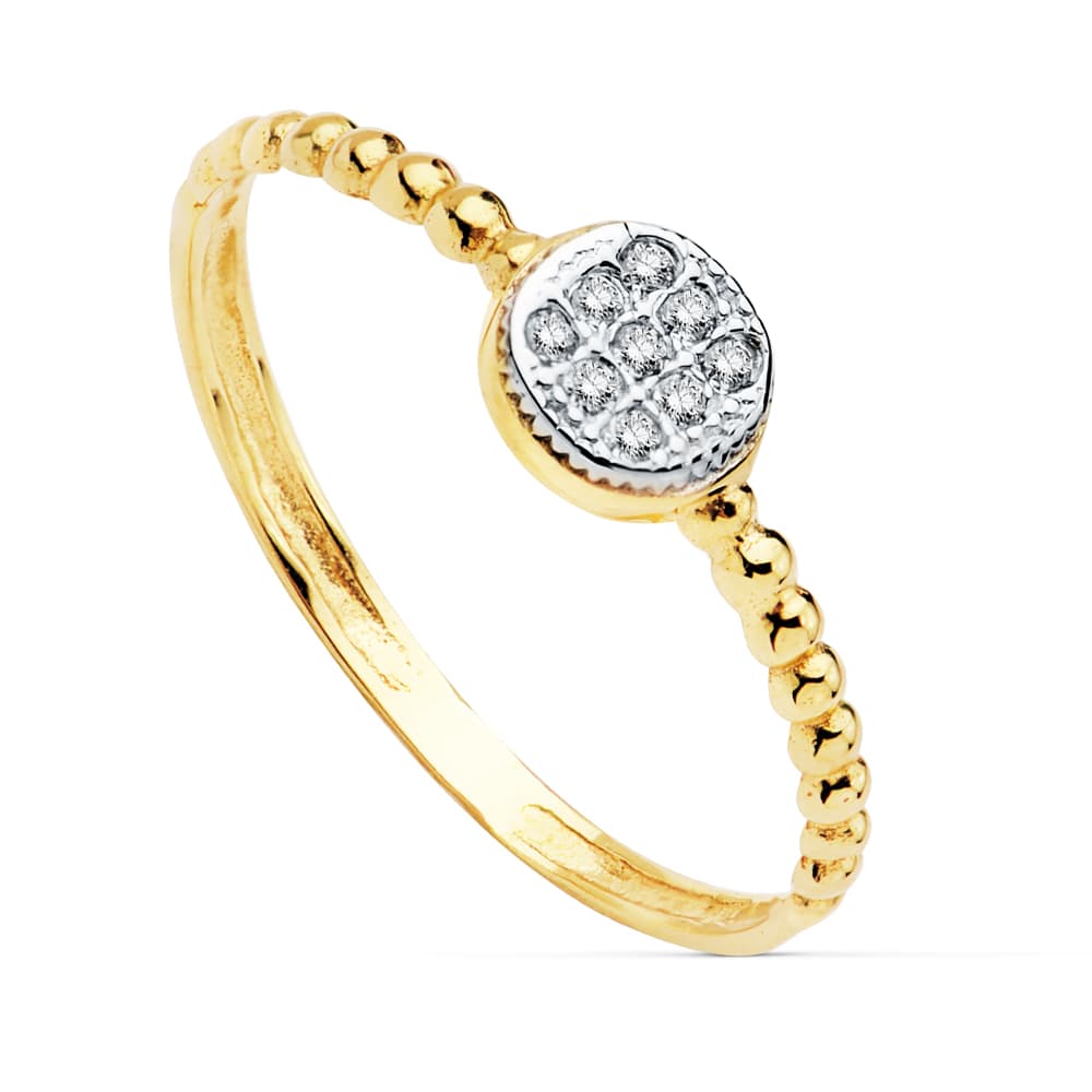 Anillo Oro 18K Redondo 5 mm