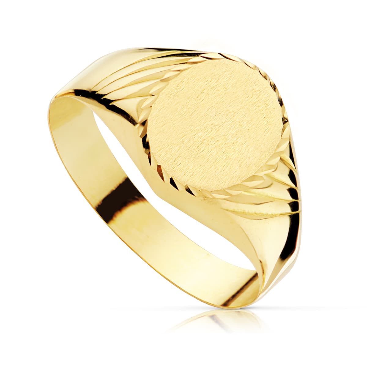 18K guld diamantridder kadet