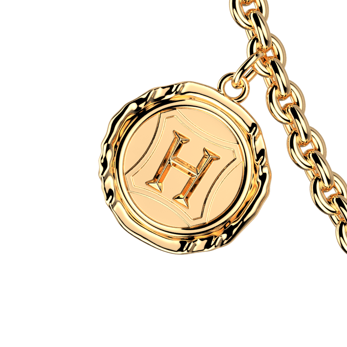 Collier Enchantement perles de verre doré – Les Georgettes x Harry Potter – vue 2