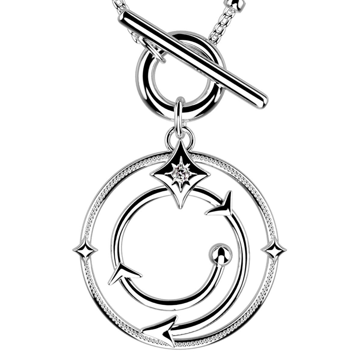 Collier Enchantement argenté – Les Georgettes x Harry Potter – vue 3