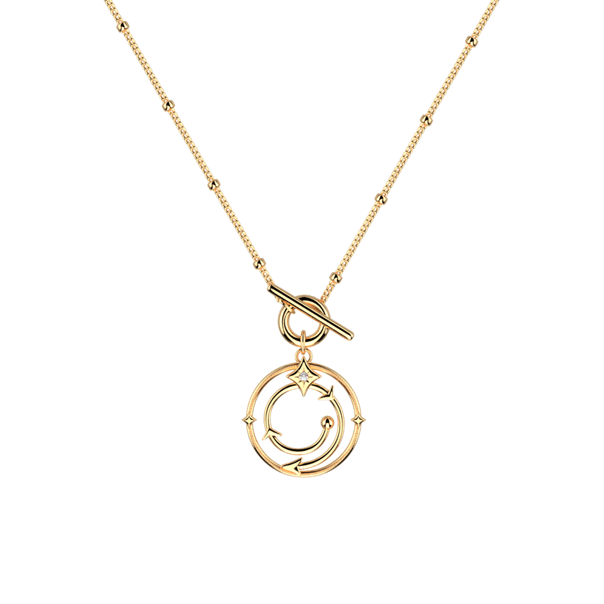 Collier Enchantement doré – Les Georgettes x Harry Potter