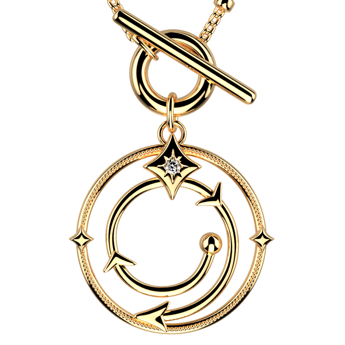 Collier Enchantement doré – Les Georgettes x Harry Potter – vue 3