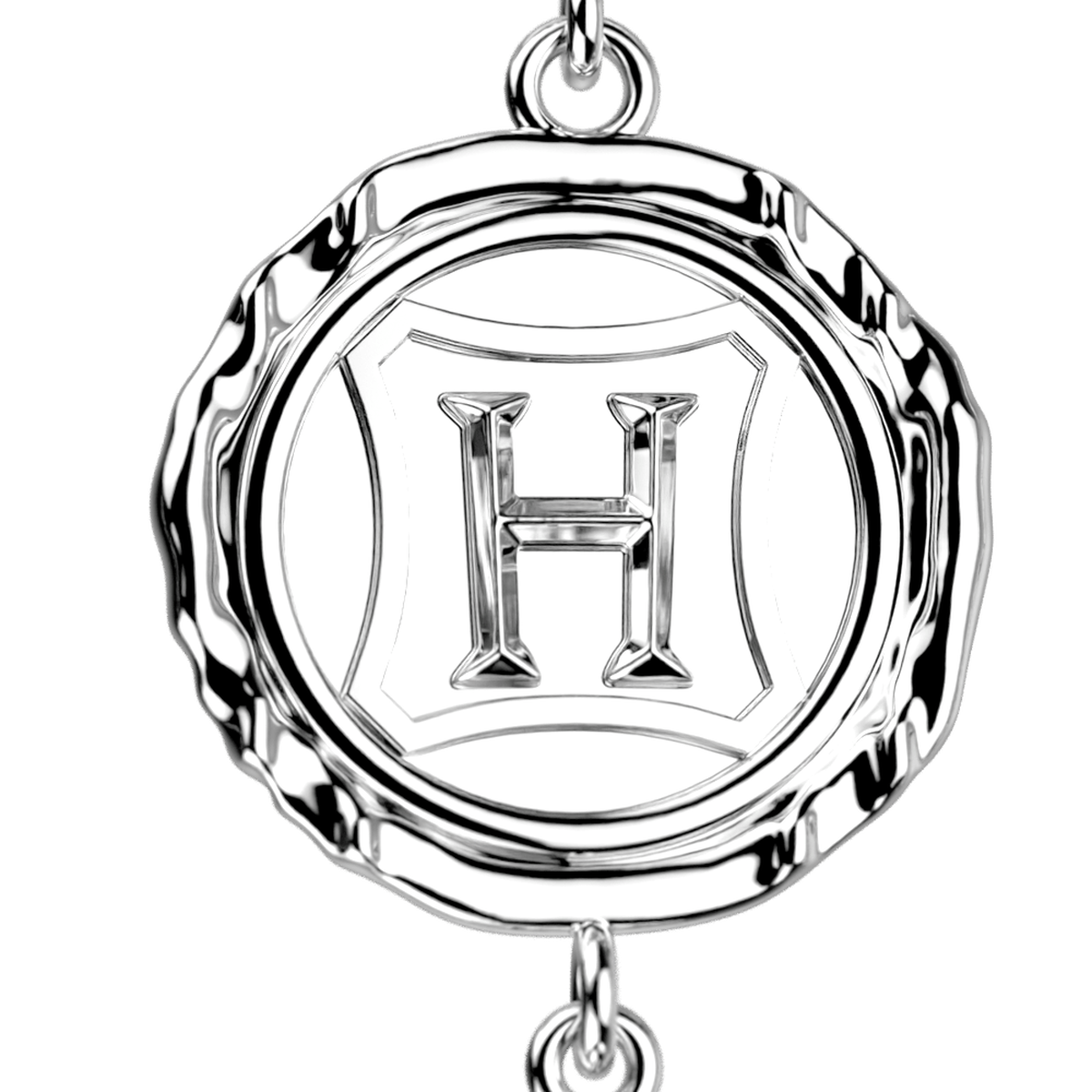 Boucles d'oreilles pendantes Enchantement argentées – Les Georgettes x Harry Potter – vue 4