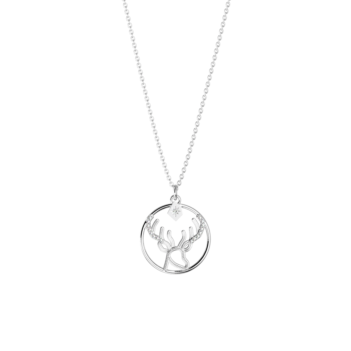Collier Patronus Cerf argenté – Les Georgettes x Harry Potter