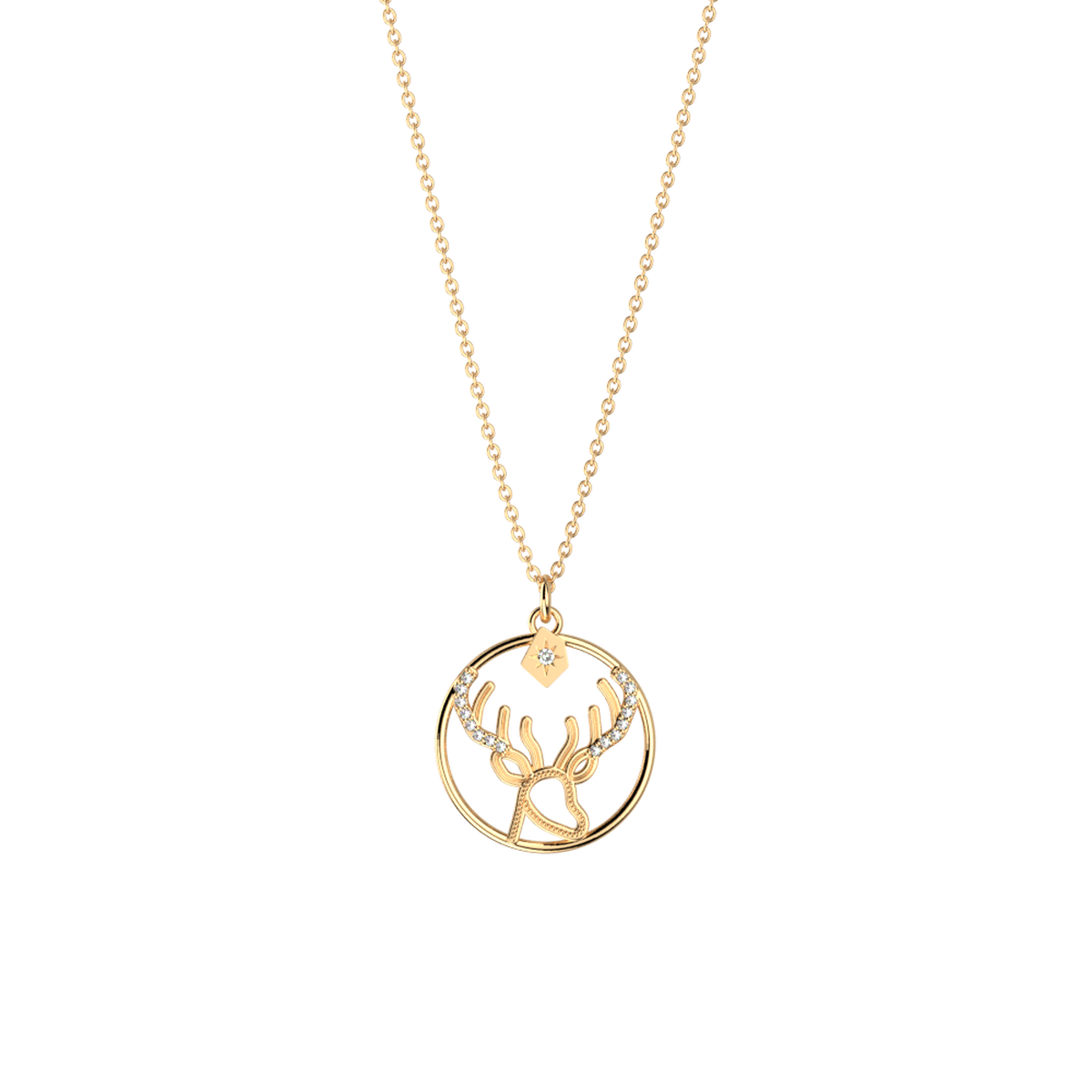 Collier Patronus Cerf doré – Les Georgettes x Harry Potter