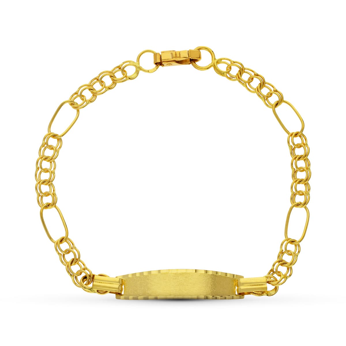 18K Hongaarse geelgouden kinketting, 175 cm